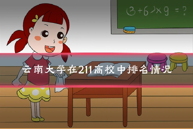 云南大学在211高校中排名情况