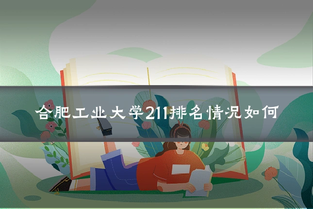 合肥工业大学211排名情况如何