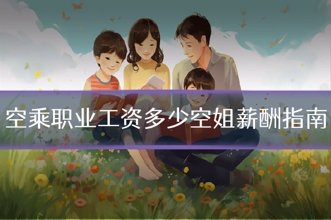 空乘职业工资多少空姐薪酬指南
