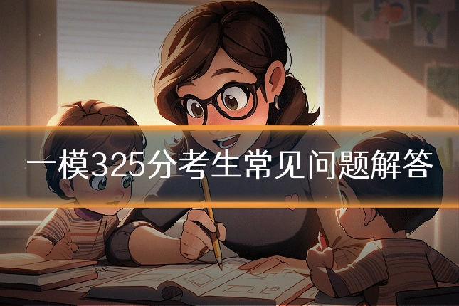 一模325分考生常见问题解答