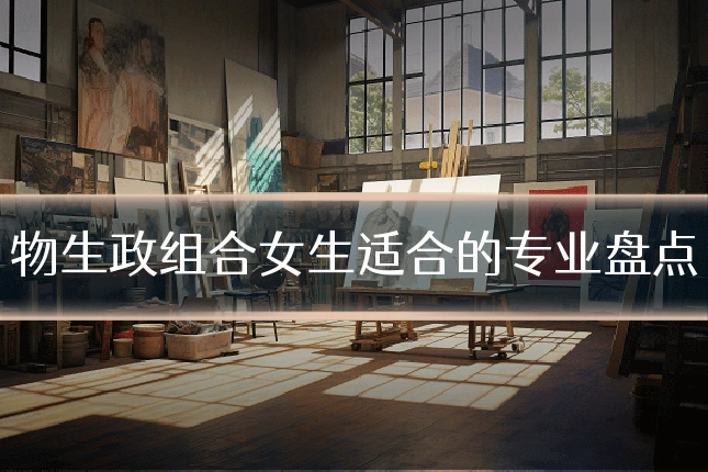 物生政组合女生适合的专业盘点
