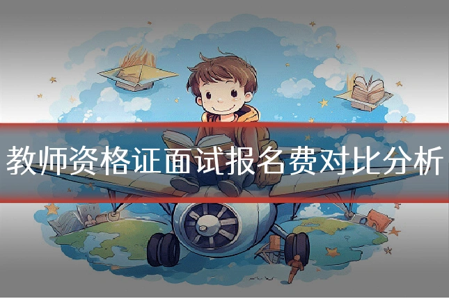 教师资格证面试报名费对比分析