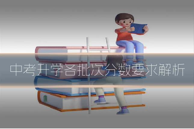 中考升学各批次分数要求解析