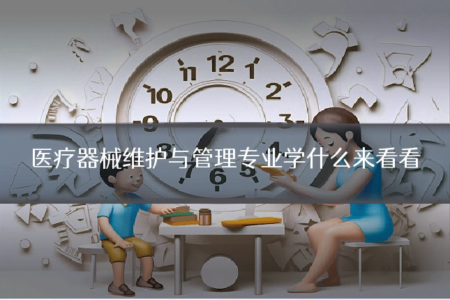 医疗器械维护与管理专业学什么来看看