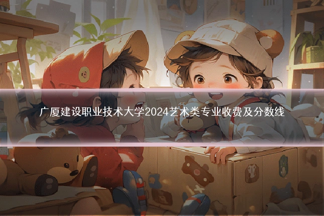 广厦建设职业技术大学2024艺术类专业收费及分数线