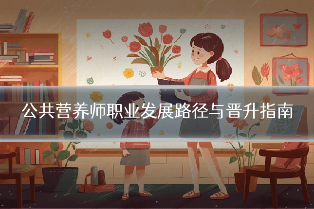 公共营养师职业发展路径与晋升指南