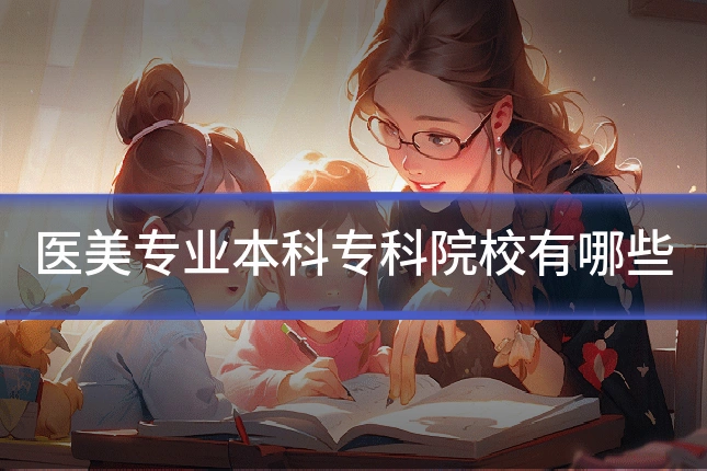 医美专业本科专科院校有哪些