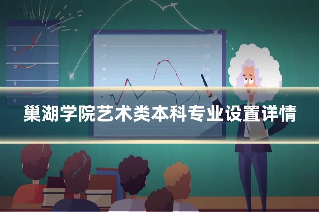 巢湖学院艺术类本科专业设置详情