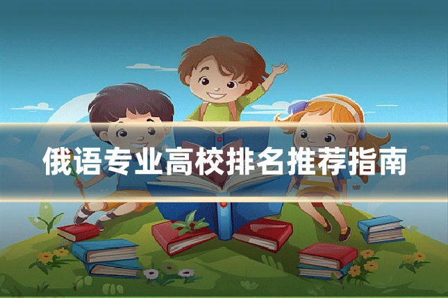 俄语专业高校排名推荐指南
