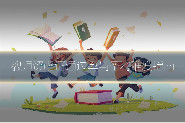 教师资格证通过率与备考难度指南