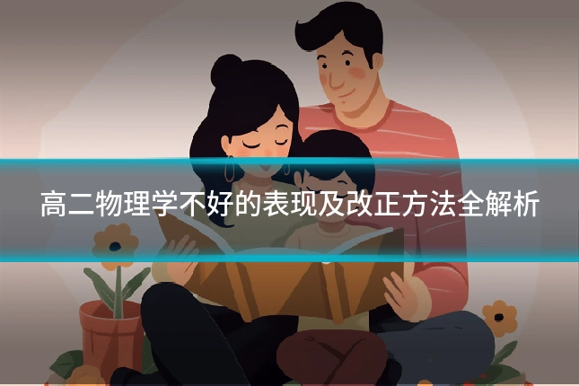 高二物理学不好的表现及改正方法全解析