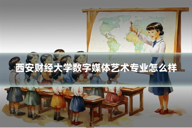 西安财经大学数字媒体艺术专业怎么样