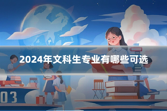 2024年文科生专业有哪些可选