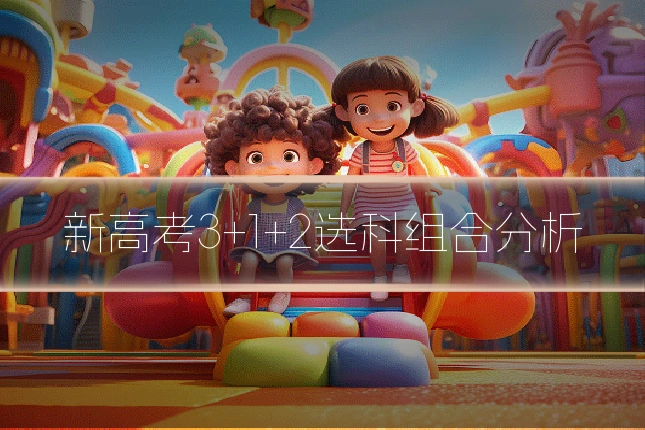 新高考3+1+2选科组合分析