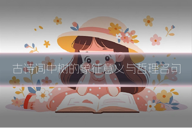 古诗词中树的象征意义与哲理名句