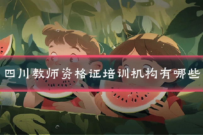 四川教师资格证培训机构有哪些