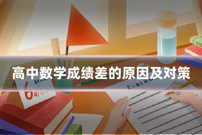 高中数学成绩差的原因及对策