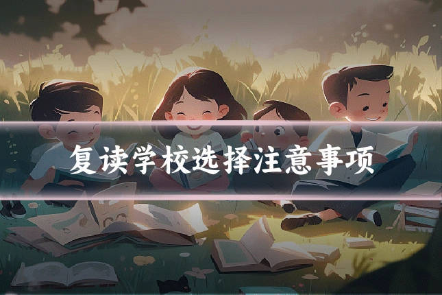 复读学校选择注意事项