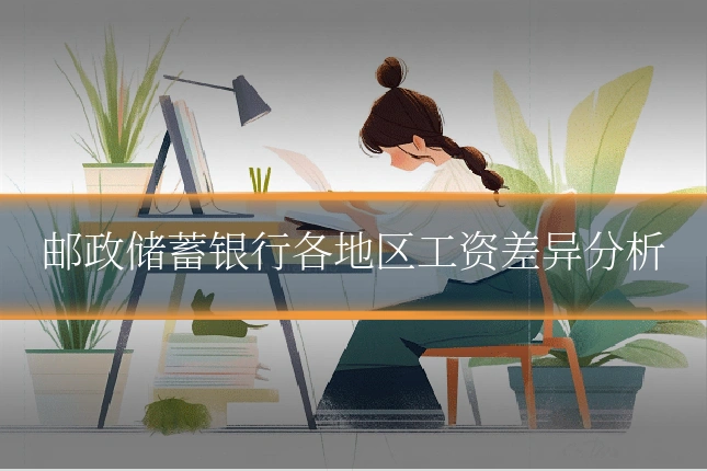 邮政储蓄银行各地区工资差异分析