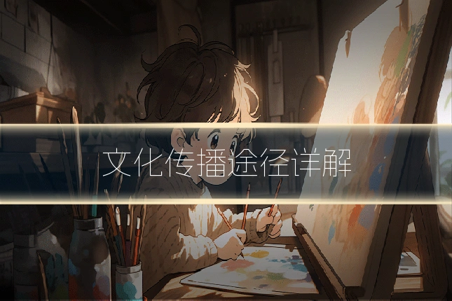 文化传播途径详解