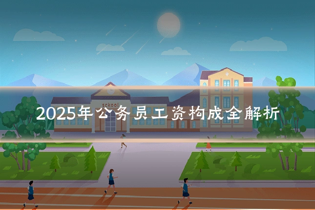 2025年公务员工资构成全解析