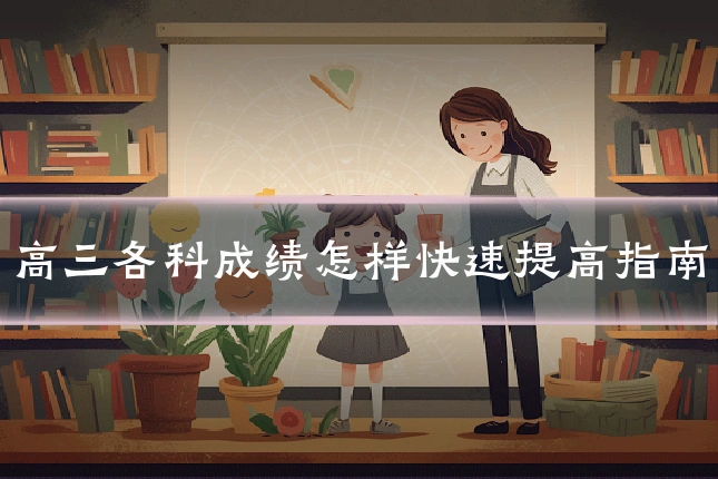 高三各科成绩怎样快速提高指南