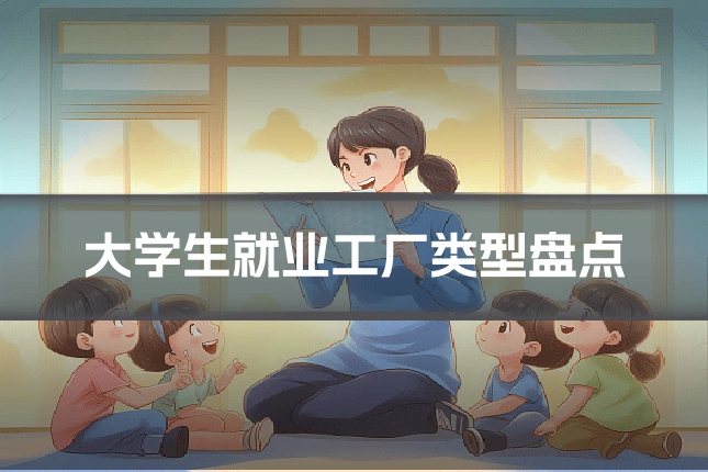 大学生就业工厂类型盘点