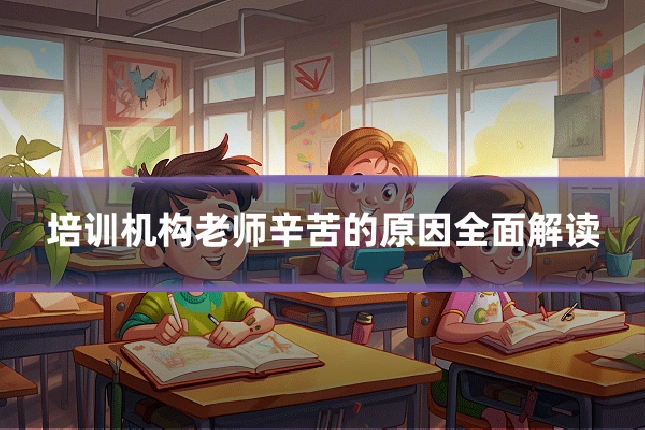 培训机构老师辛苦的原因全面解读