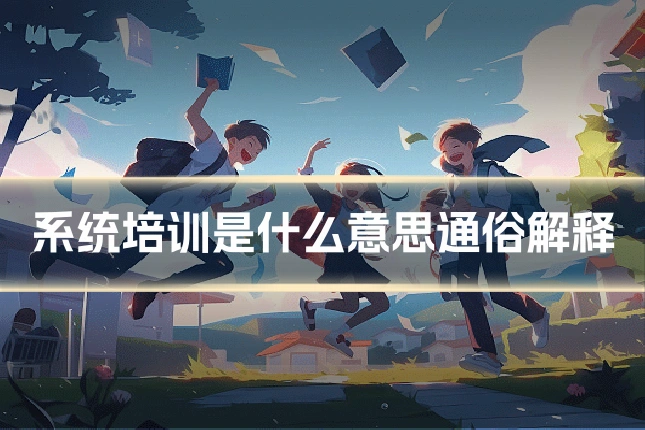 系统培训是什么意思通俗解释