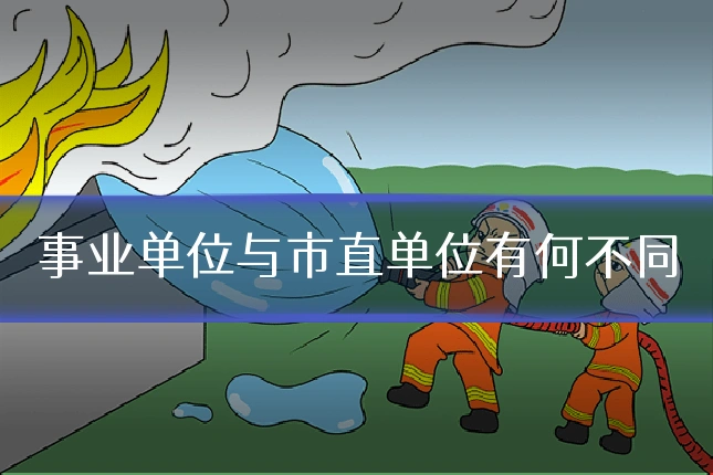事业单位与市直单位有何不同