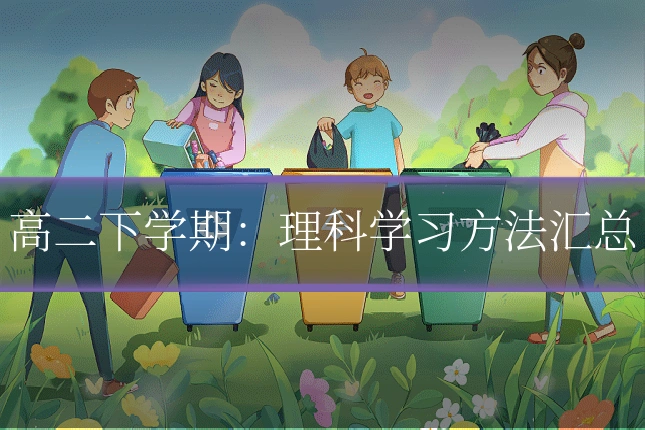 高二下学期：理科学习方法汇总