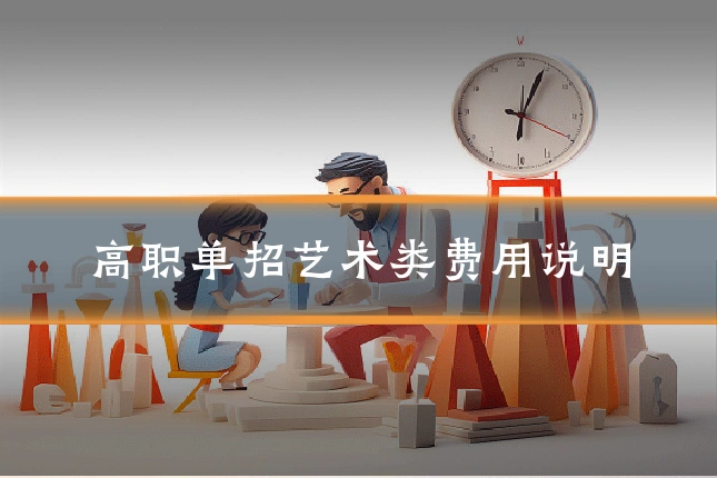 高职单招艺术类费用说明