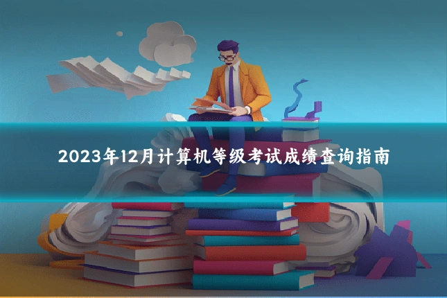 2023年12月计算机等级考试成绩查询指南