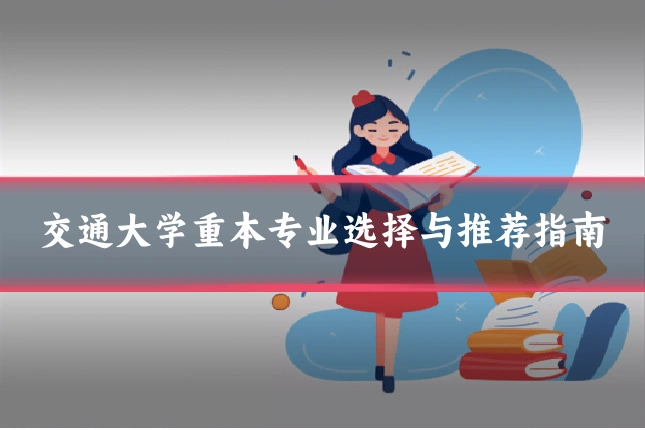 交通大学重本专业选择与推荐指南