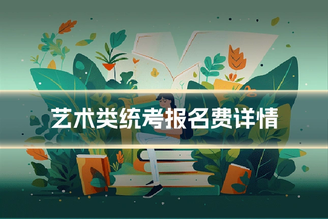艺术类统考报名费详情