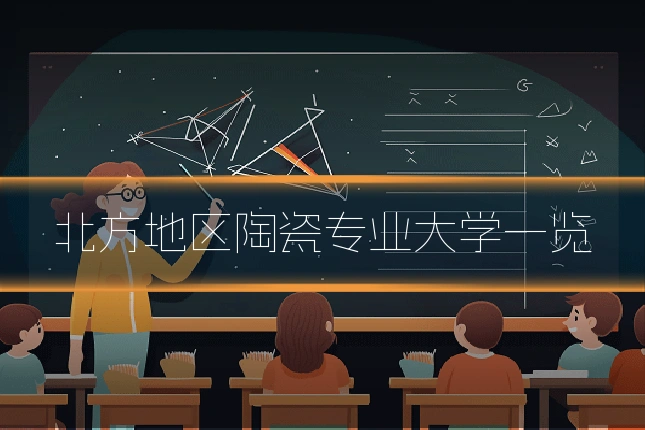 北方地区陶瓷专业大学一览
