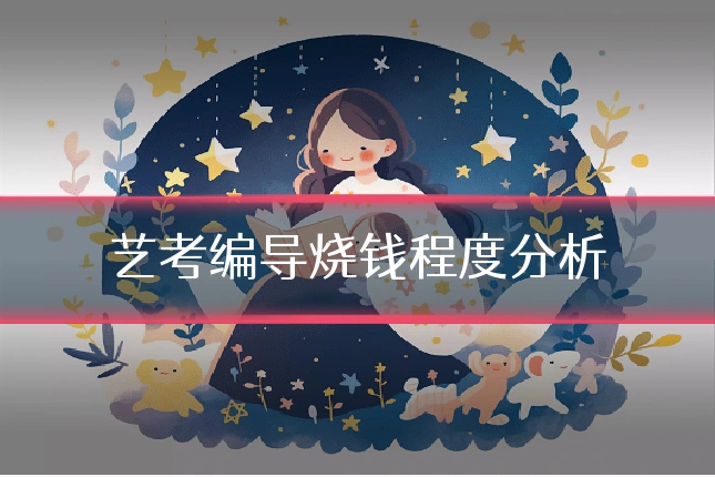艺考编导烧钱程度分析