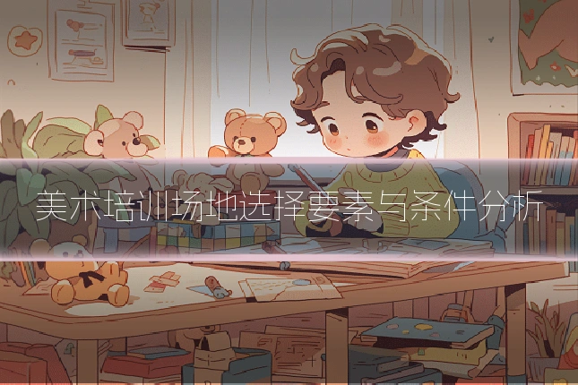 美术培训场地选择要素与条件分析