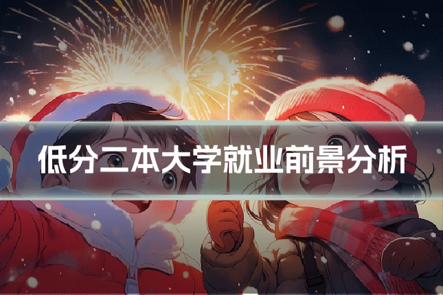 低分二本大学就业前景分析
