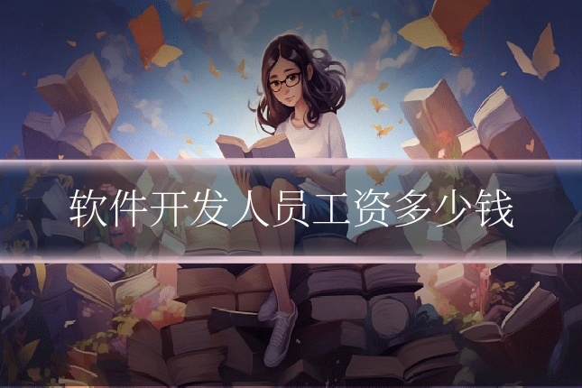 软件开发人员工资多少钱