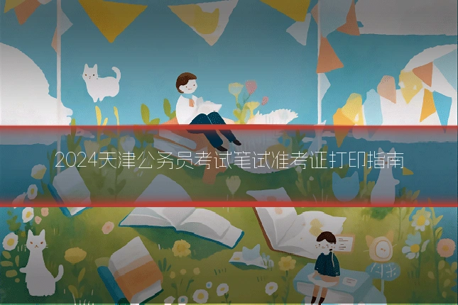 2024天津公务员考试笔试准考证打印指南