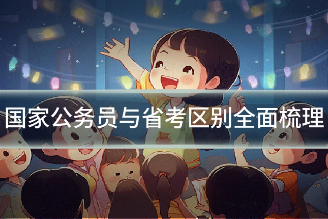国家公务员与省考区别全面梳理