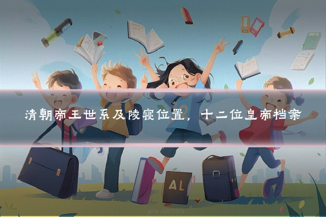 清朝帝王世系及陵寝位置，十二位皇帝档案