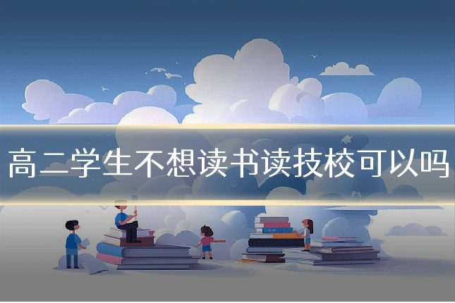 高二学生不想读书读技校可以吗