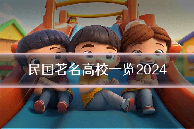 民国著名高校一览2024
