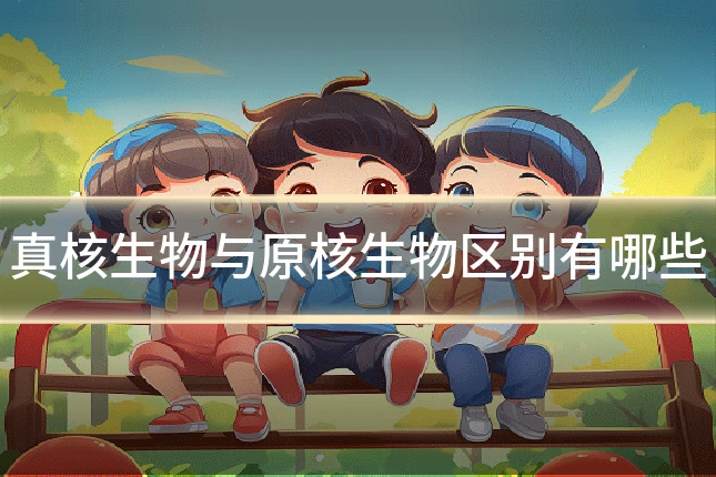 真核生物与原核生物区别有哪些