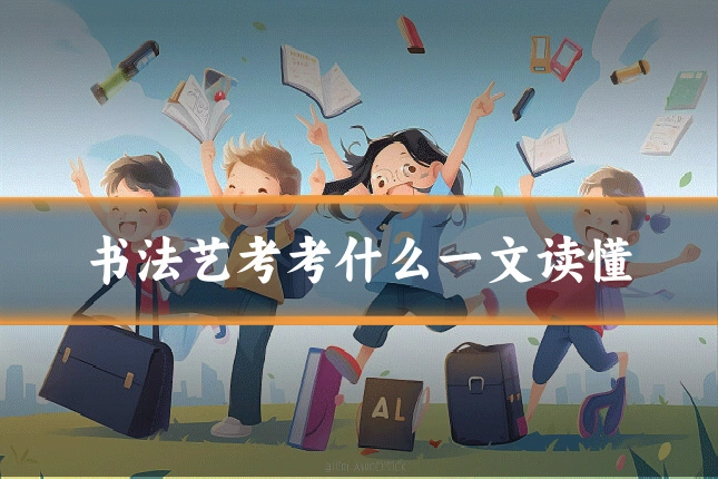书法艺考考什么一文读懂