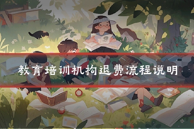 教育培训机构退费流程说明