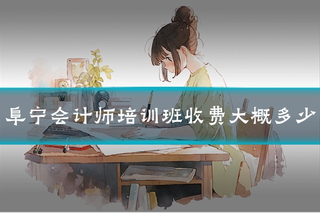 阜宁会计师培训班收费大概多少