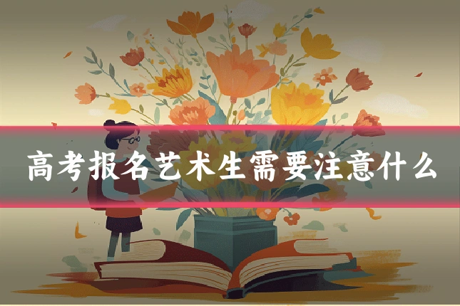 高考报名艺术生需要注意什么